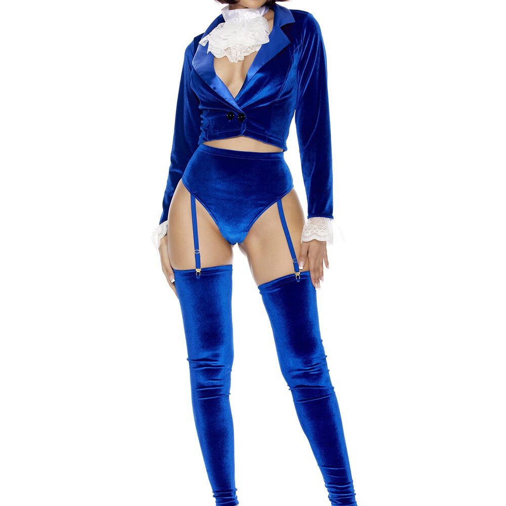 9489 Powers Movie Character Costume, Blue, XS/S